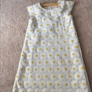 Gymboree Floral White and Yellow Kids Dress